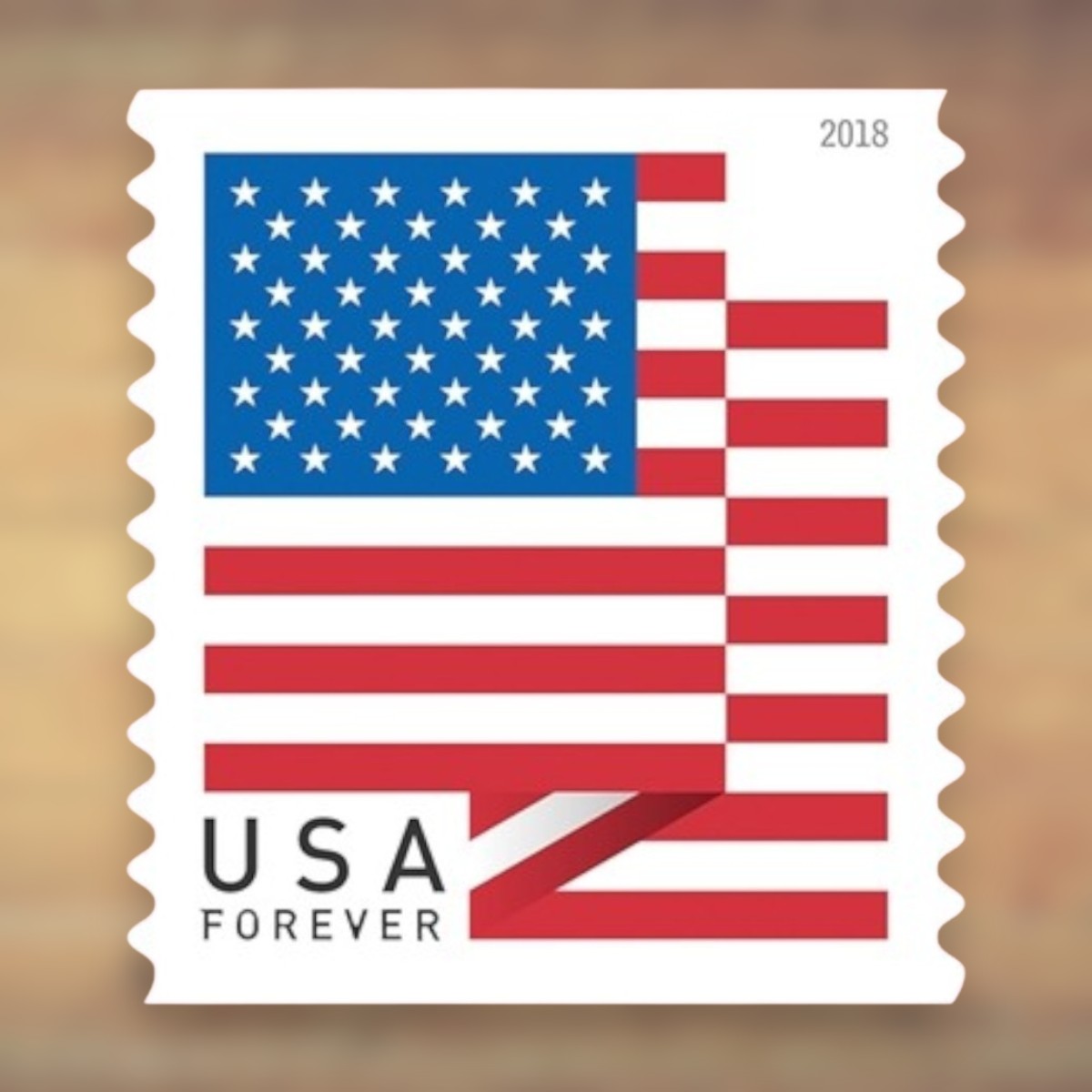 2018 U.S. Flag Forever Postage Stamps Coil First-Class
