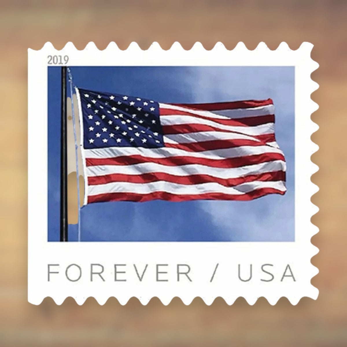2019 U.S. Flag Forever Postage Stamps Coil First-Class