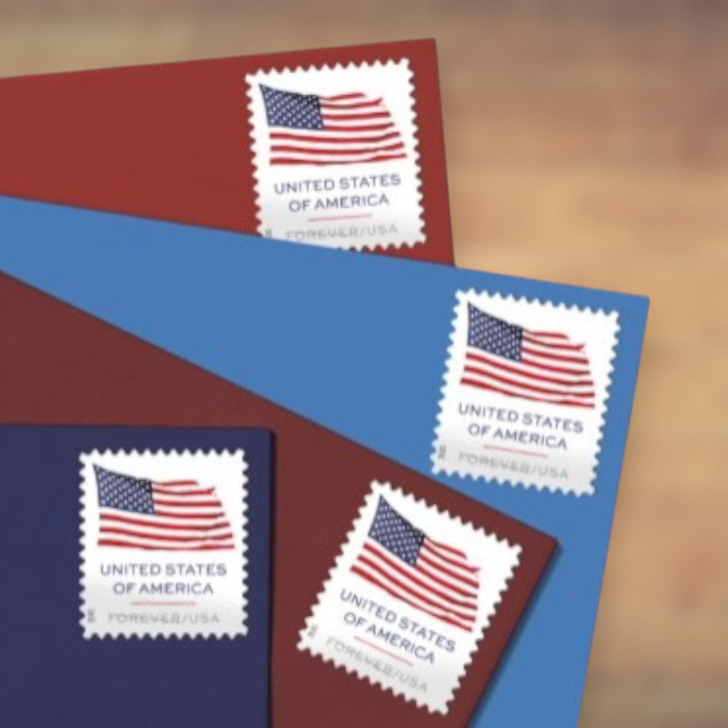 2025 U.S. Flag Forever Postage Stamps Self-Adhesive Sheet