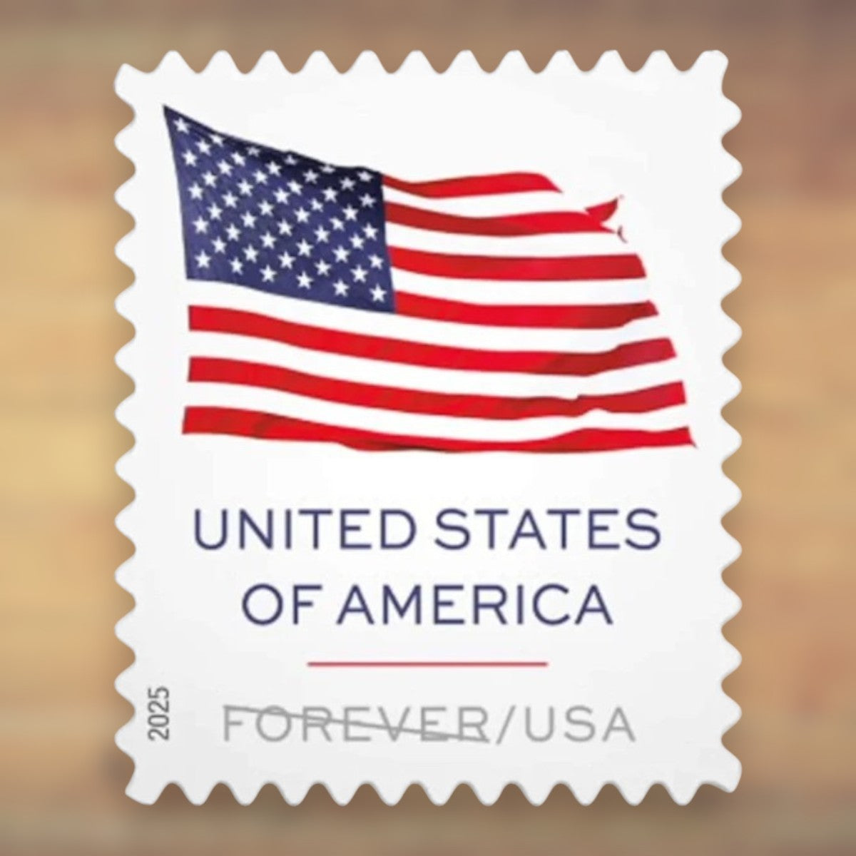 2025 U.S. Flag Forever Postage Stamps Booklet First-Class